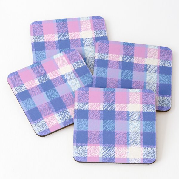 Item preview, Check Japan Style Lilac Pink designed and sold by scicilysimonee.