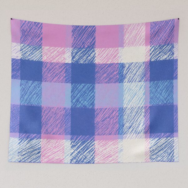 Item preview, Check Japan Style Lilac Pink designed and sold by scicilysimonee.