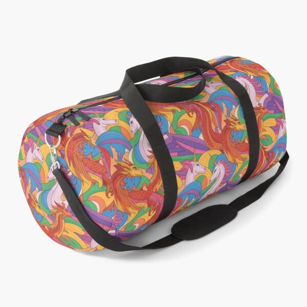 Item preview, Mythical Creatures Pattern Dragon Unicorn Colorful Fantasy Gift designed and sold by Art JSMY.