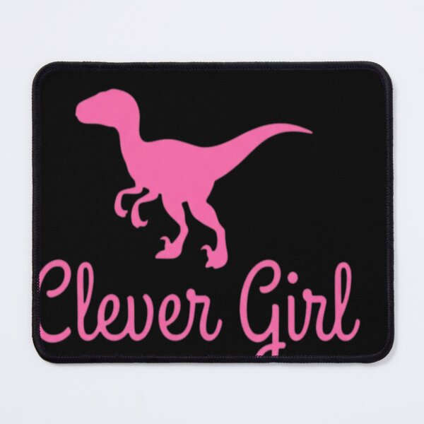 Item preview, Clever Girl Pink Raptor designed and sold by vasilestuardk.