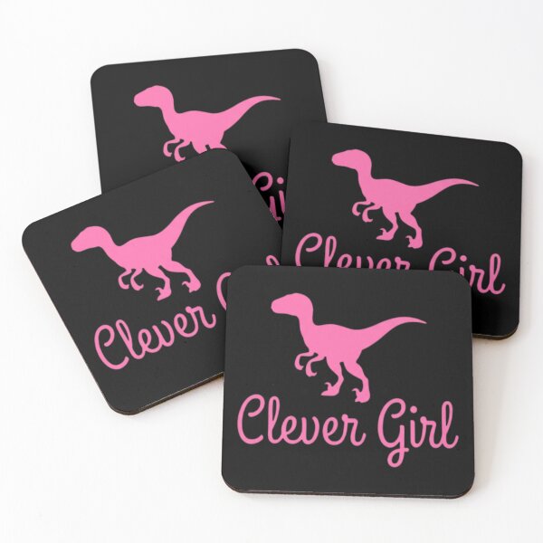 Item preview, Clever Girl Pink Raptor designed and sold by vasilestuardk.