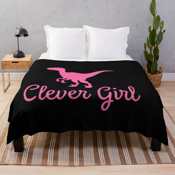 Item preview, Clever Girl Pink Raptor designed and sold by vasilestuardk.
