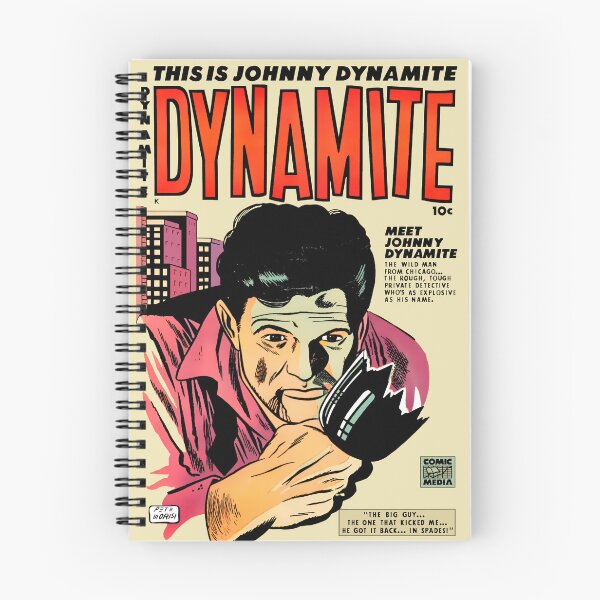 Item preview, Dynamite Issue 3, 1950s Pulp Art designed and sold by ArchimedesPrime.