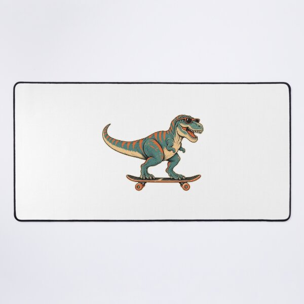 Item preview, Vintage T-Rex Skateboarding in Sunglasses designed and sold by AMICO77.