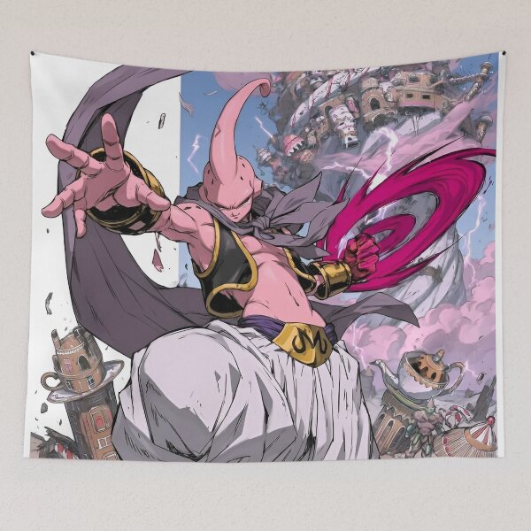 Item preview, Pink Demon Warrior Anime Art – Magical Energy and Destruction Aesthetic designed and sold by Dyan4.