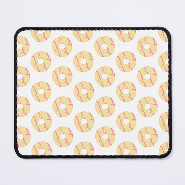 Item preview, Yellow and Pink Party Ring Biscuit Illustration designed and sold by The Home Of Pink Peach.