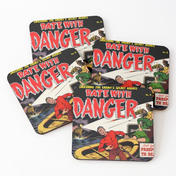 Item preview, Vintage Spy Comic Retro Action Cover for Pulp Adventure Fans designed and sold by RickE.