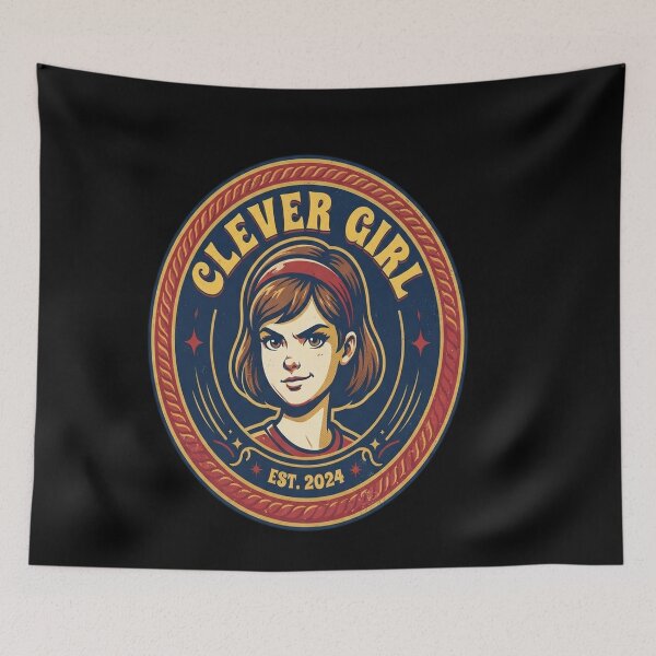 Item preview, Clever Girl designed and sold by vasilestuardk.