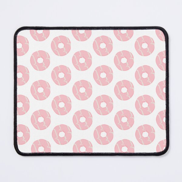 Item preview, Pink and White Party Ring Biscuit Illustration designed and sold by The Home Of Pink Peach.