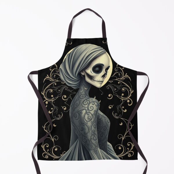 Item preview, Gothic Filigree Skeleton Bride Moon designed and sold by ERODED SELF.