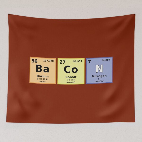 Item preview, Periodic Table BaCoN designed and sold by Karate Octopus.