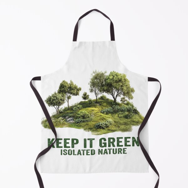 Item preview, Keep It Green Isolated Nature - 3D Landscape Graphic designed and sold by VISIONSTURME.
