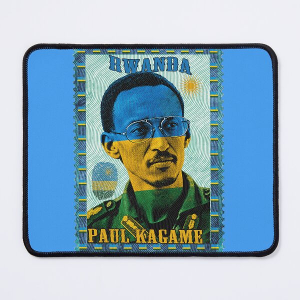Item preview, Paul Kagame Rwanda Vintage Postage Stamp | Pan-African Art designed and sold by Youngkev-arts.