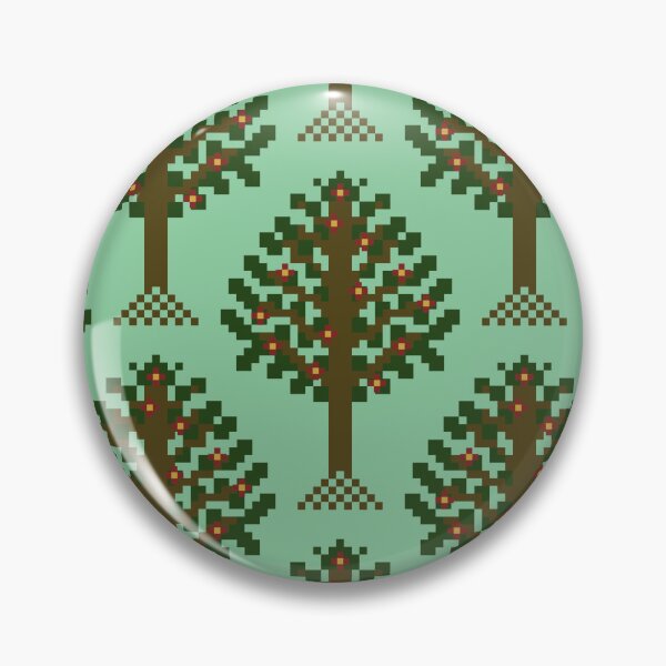 Item preview, Pixel trees pattern design  designed and sold by Tanapan2529.