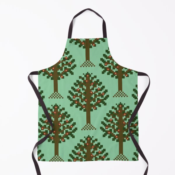 Item preview, Pixel trees pattern design designed and sold by Tanapan2529.