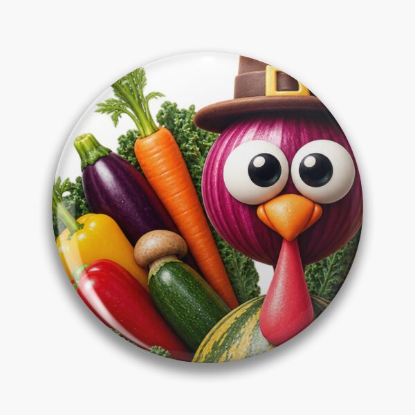 Item preview, Thanksgiving Turkey Made Of Vegetables designed and sold by LavIsInTheAir.