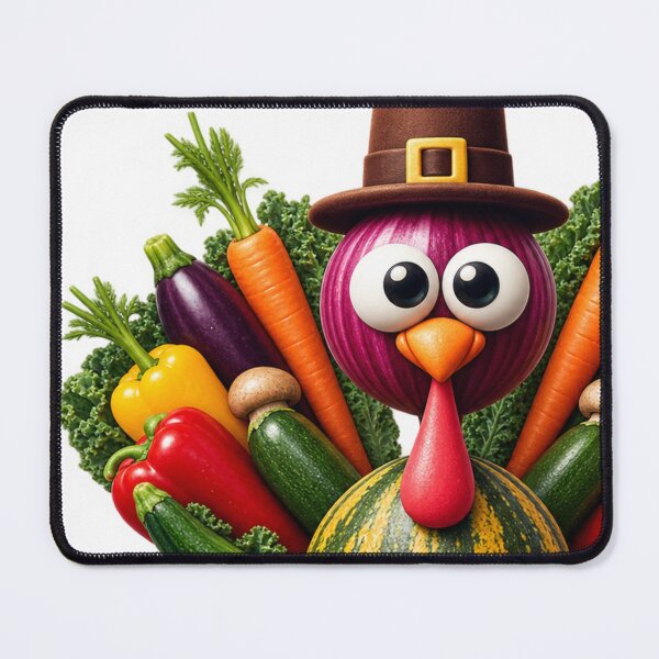 Item preview, Thanksgiving Turkey Made Of Vegetables designed and sold by LavIsInTheAir.