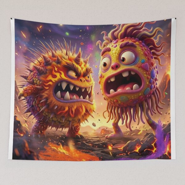 Item preview, Iggy & Noodle: The Volcanic Standoff designed and sold by Bre1973.