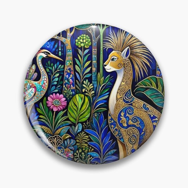 Item preview, Classic Abstract Forest Creatures designed and sold by TheDarkWardrobe.
