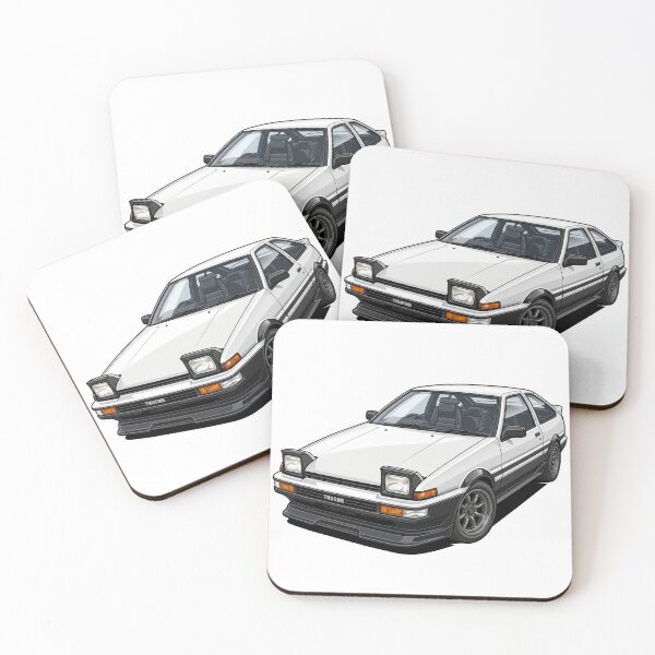 Item preview, 1986 Toyota Corolla AE86 Sprinter Trueno Panda JDM Sticker designed and sold by Fixnovaguide.
