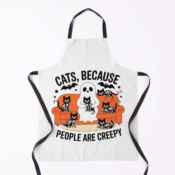 Item preview, Halloween Funny Quote: "Cats, Because People Are Creepy" designed and sold by DEC02.