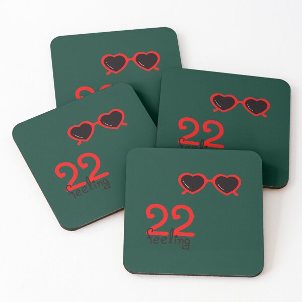 Item preview, Feeling 22 with heart sunglasses  designed and sold by CommunePressive.