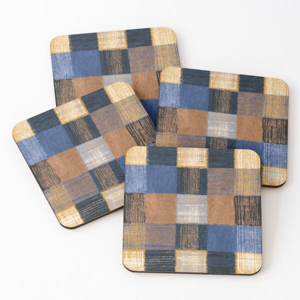 Item preview, Check Japan Style Blue Yellow  designed and sold by scicilysimonee.