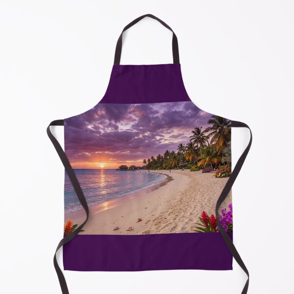 Item preview, Purple Sky Tropical Escape designed and sold by amusefullife.