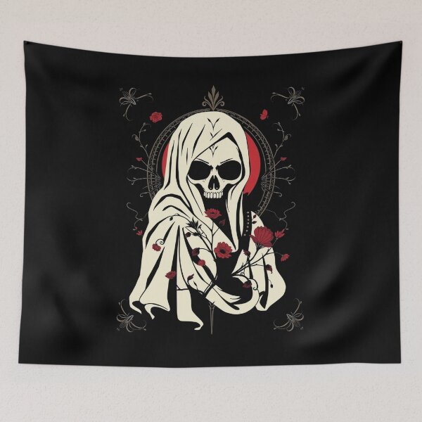 Item preview, Gothic Tarot Grim Reaper designed and sold by ERODED SELF.
