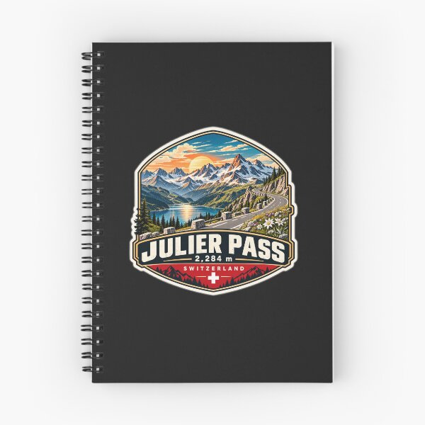 Item preview, Julier Pass Switzerland – Vintage Alpine Road Adventure  designed and sold by Origami-BA.