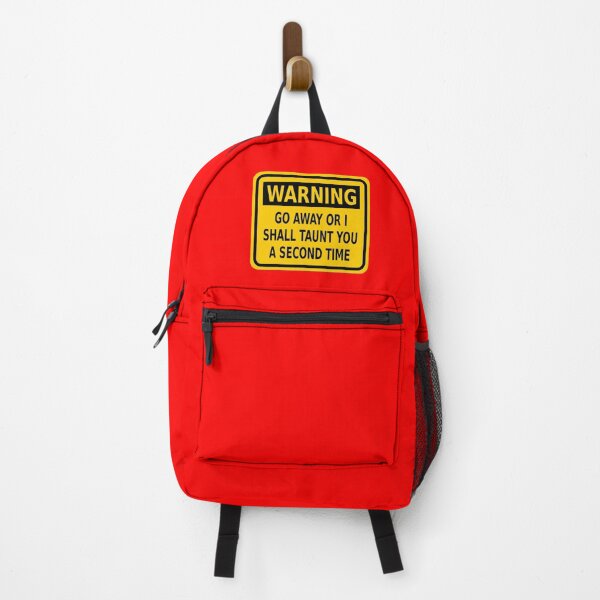 Item preview, Warning: Go Away or I Shall Taunt You a Second Time designed and sold by Karate Octopus.