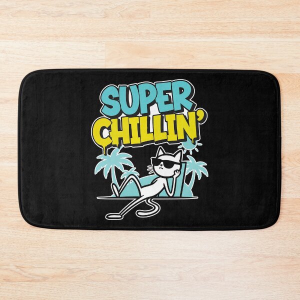 Item preview, Super Chillin' Cool Cat Sunglasses Cartoon designed and sold by Taridesign.