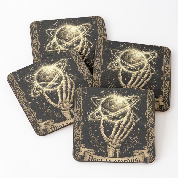 Item preview, Skeletal Hand Holding Glowing Planet designed and sold by JC Art Creations.