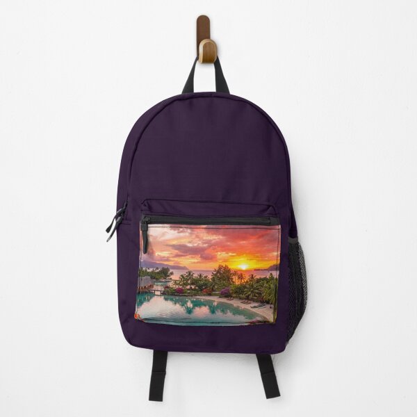 Item preview, Sunset Reflections on a Tropical Lagoon designed and sold by amusefullife.