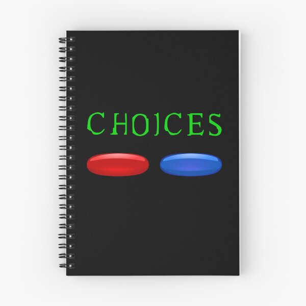 Item preview, Choices: Red Pill Blue Pill designed and sold by Karate Octopus.