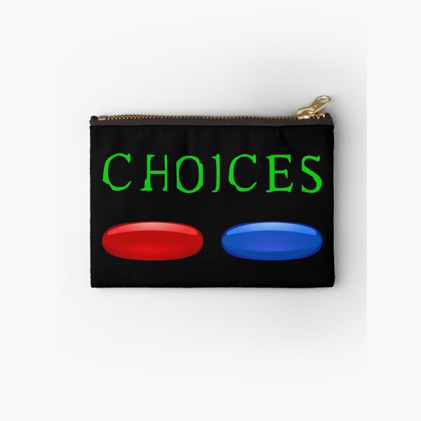 Item preview, Choices: Red Pill Blue Pill designed and sold by Karate Octopus.