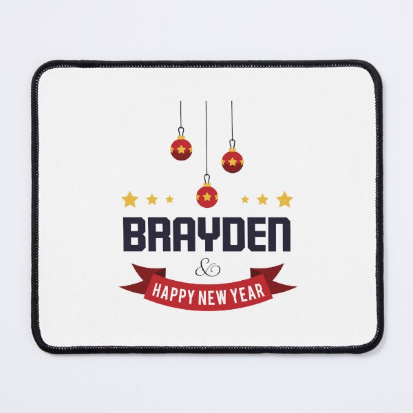 Item preview, Brayden Funny Personalized Christmas Name – Cool Custom Holiday Gift for Men and Boys designed and sold by Oussinc.