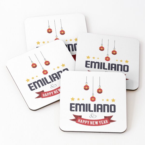 Item preview, Emiliano Funny Personalized Christmas Name – Cool Custom Holiday Gift for Men and Boys designed and sold by Oussinc.