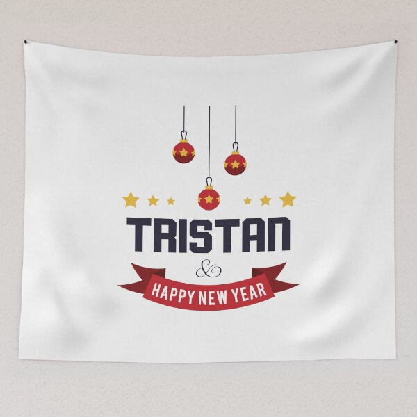 Item preview, Tristan Funny Personalized Christmas Name – Cool Custom Holiday Gift for Men and Boys designed and sold by Oussinc.