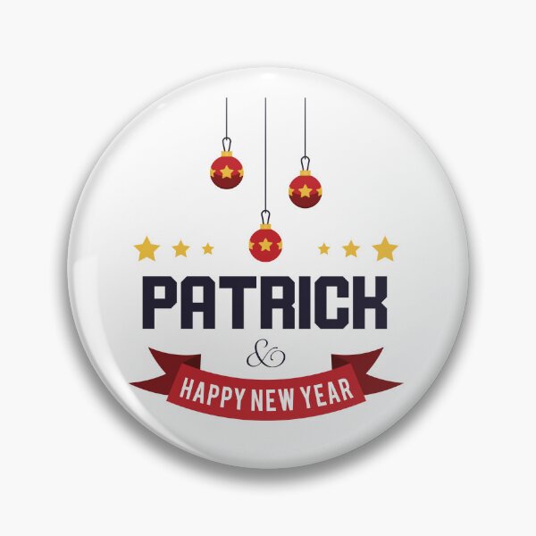 Item preview, Patrick Funny Personalized Christmas Name – Cool Custom Holiday Gift for Men and Boys designed and sold by Oussinc.