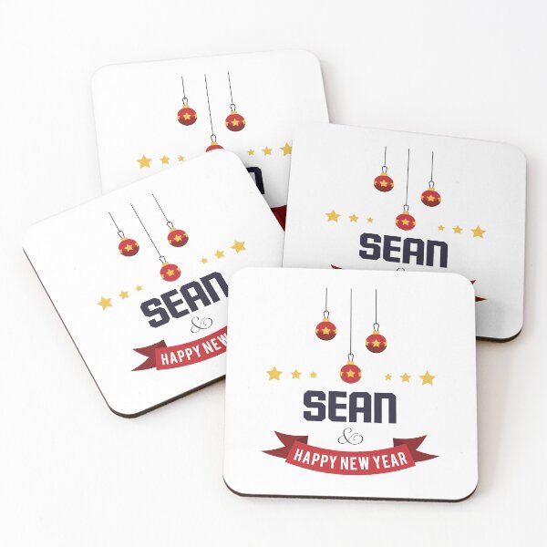 Item preview, Sean Funny Personalized Christmas Name – Cool Custom Holiday Gift for Men and Boys designed and sold by Oussinc.