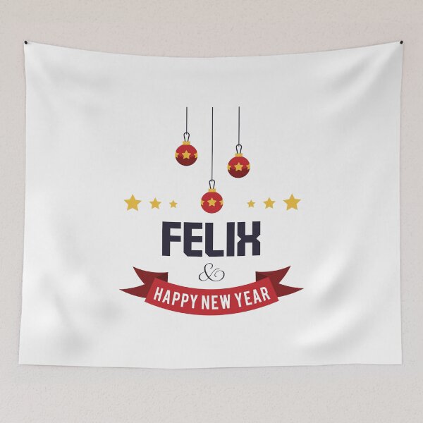 Item preview, Felix Funny Personalized Christmas Name – Cool Custom Holiday Gift for Men and Boys designed and sold by Oussinc.