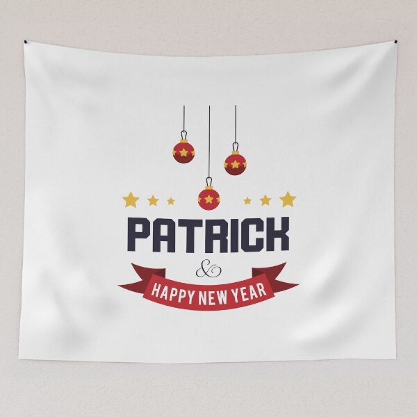 Item preview, Patrick Funny Personalized Christmas Name – Cool Custom Holiday Gift for Men and Boys designed and sold by Oussinc.