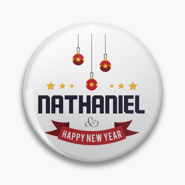 Item preview, Nathaniel Funny Personalized Christmas Name – Cool Custom Holiday Gift for Men and Boys designed and sold by Oussinc.