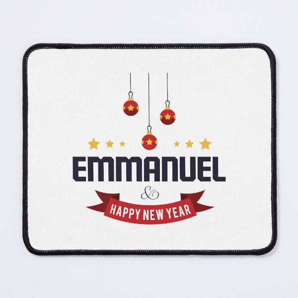 Item preview, Emmanuel Funny Personalized Christmas Name – Cool Custom Holiday Gift for Men and Boys designed and sold by Oussinc.