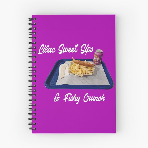 Item preview, Lilac Sweet Sips & Fishy Crunch designed and sold by Sibyl-Arts.