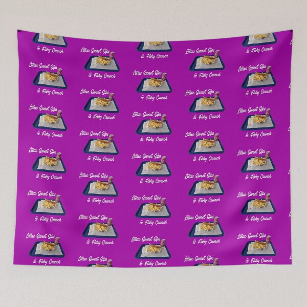 Item preview, Lilac Sweet Sips & Fishy Crunch designed and sold by Sibyl-Arts.