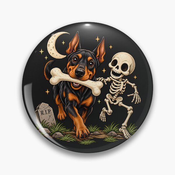 Item preview, Funny Doberman Halloween Shirt, Doberman Pinscher Dog Mom Tee, Spooky Fall T-Shirt, Dog Lover Gift designed and sold by greatmar1.