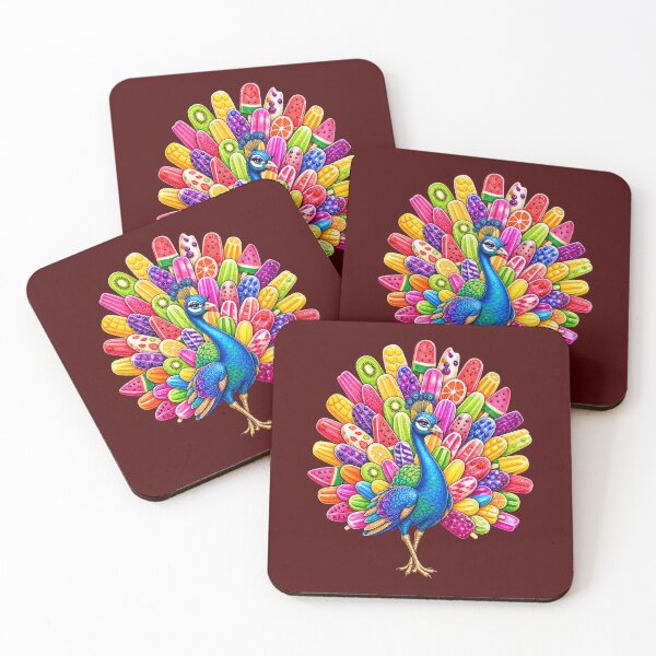 Item preview, Popsicle Peacock designed and sold by prettykaler.