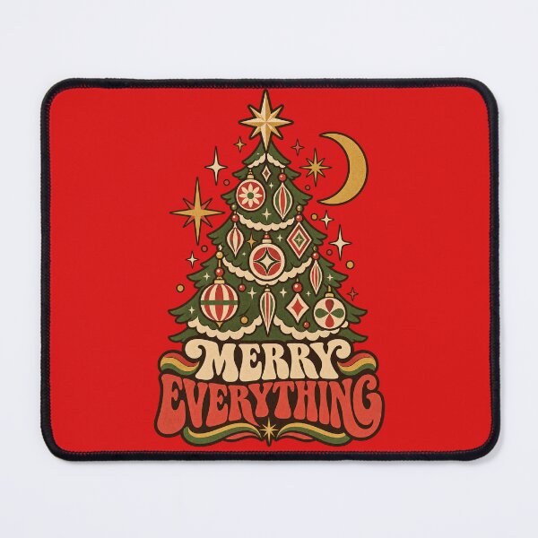 Item preview, Merry Everything Retro Christmas Tree designed and sold by Eman_Studio.